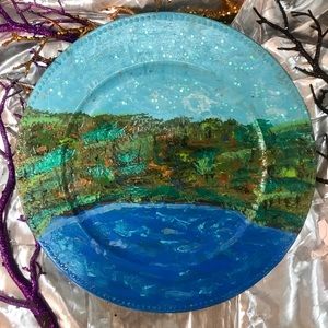 💚💙Home Decor Plate💚💙